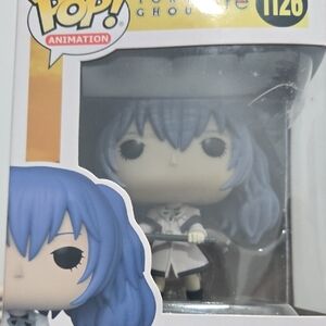 Funko Pop Animation Figure with Blue Hair